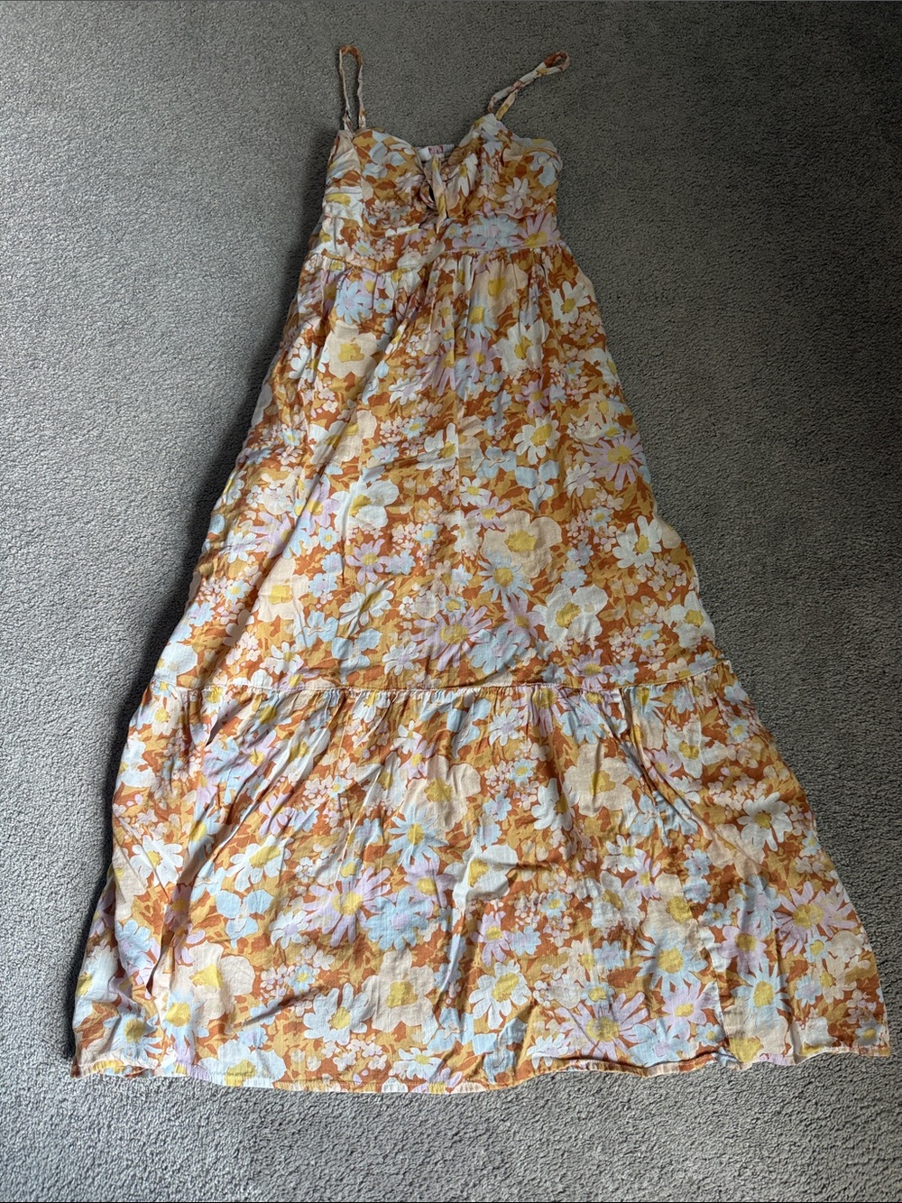 GAP Floral Sundress in Yellow, White & Orange
